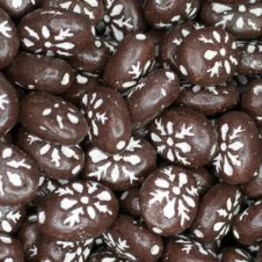Flat Oval Clay Beads, Brown, Bulk Bag Approx. 250g Flat Oval Clay Beads, Brown, Bulk Bag Approx. 250g